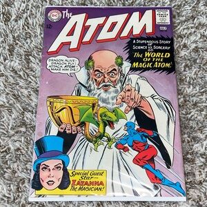 VINTAGE 1965 DC COMICS The Atom Key 1st Zatanna Cover App Silver Age Comic #19